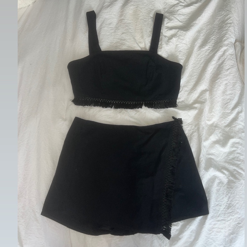Black Set (skort & top)🖤